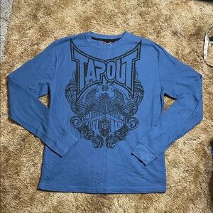 TapOut Y2K Long Sleeve 2000s Style Shirt Size XL